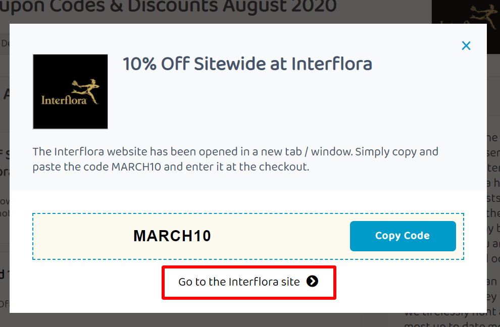 ACMA Interflora go to