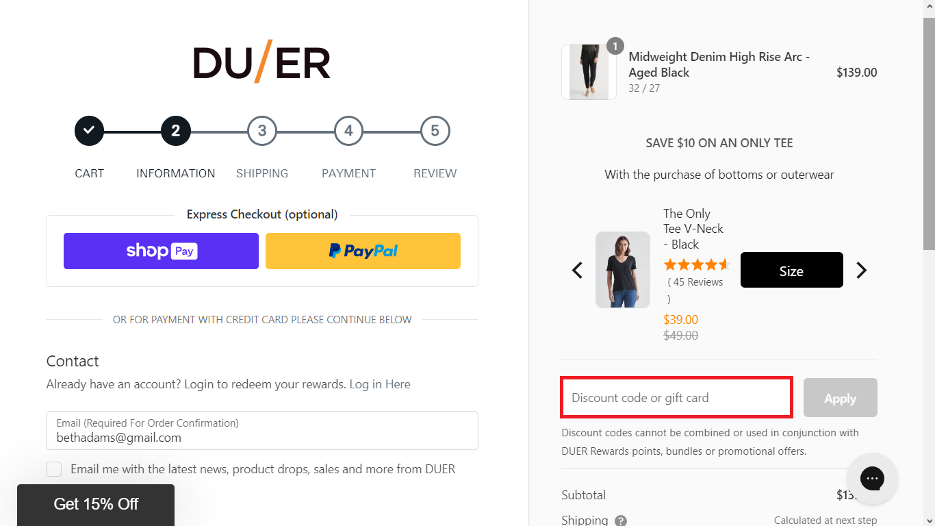 DUER Coupon Codes for September 2024