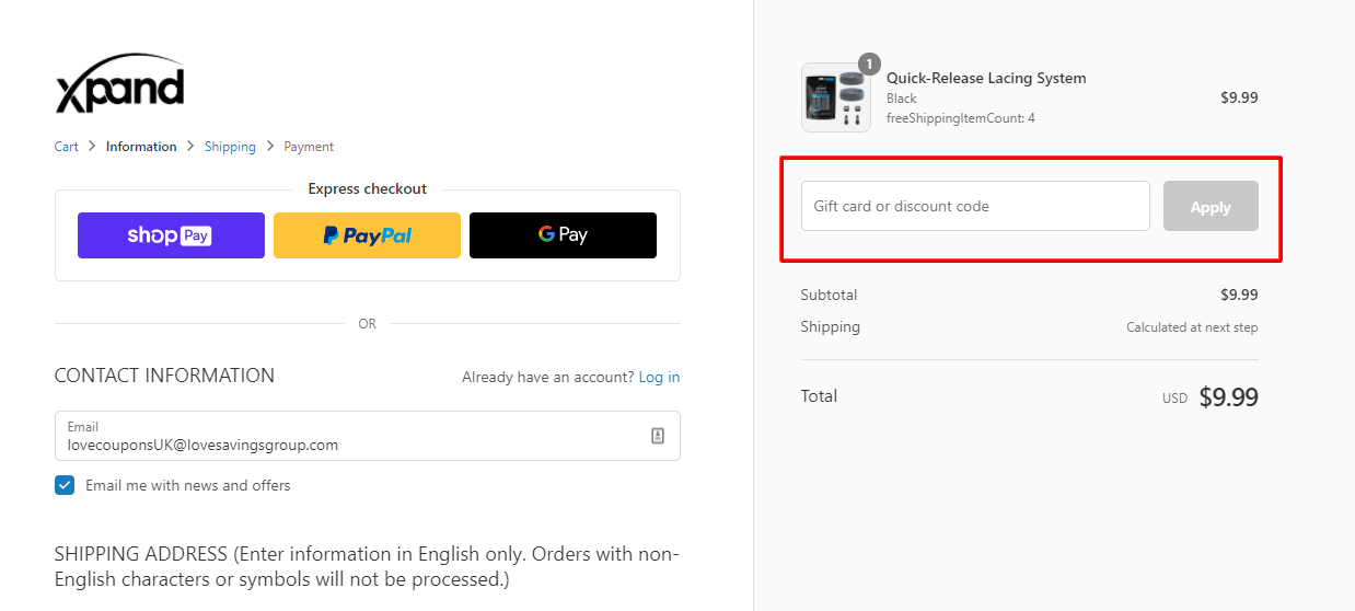 How Do I Use My Xpand Promo Code?