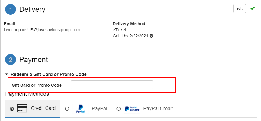 How do I use my TicketSmarter promo code?