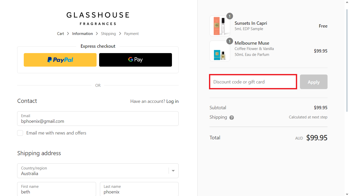 Glasshouse Fragrances Coupon Codes for September 2024
