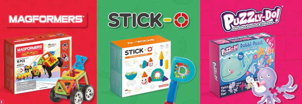 About Magformers & Stick-O Toys Homepage