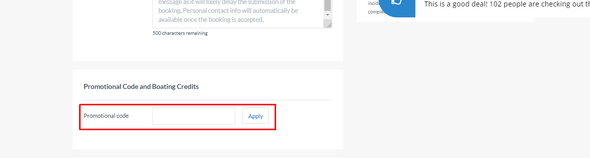 How do I use my Sailo Promotional code?