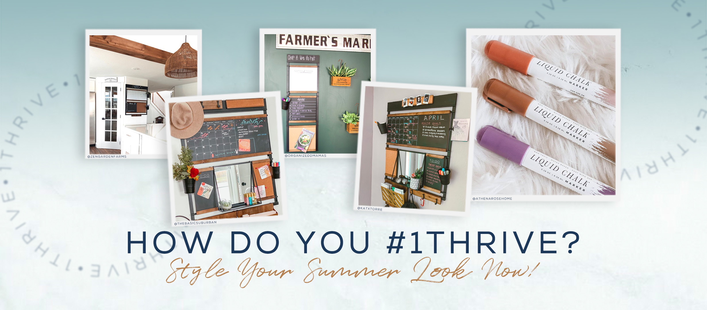 About 1THRIVE Homepage