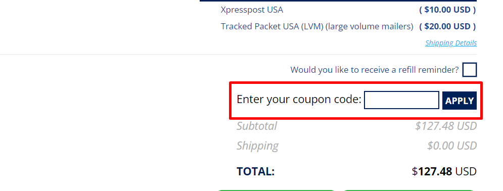 How do I use my YouDrugstore coupon code?