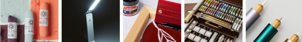 Cass Art art supplies that you can purchase using their promtions