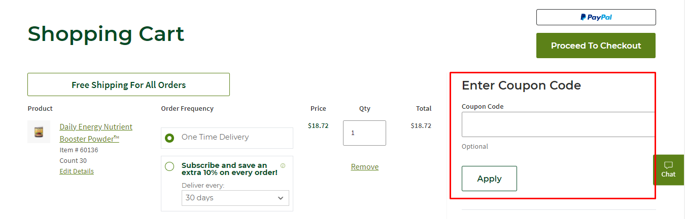 How do I use my MegaFood coupon code?
