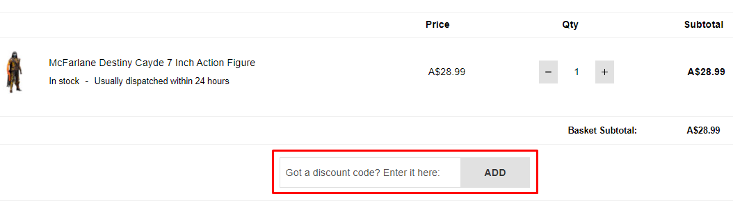 How do I use my Zavvi discount code?