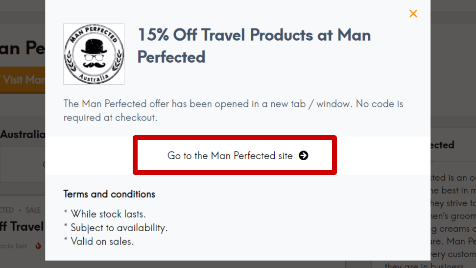 MAN PERFECTED