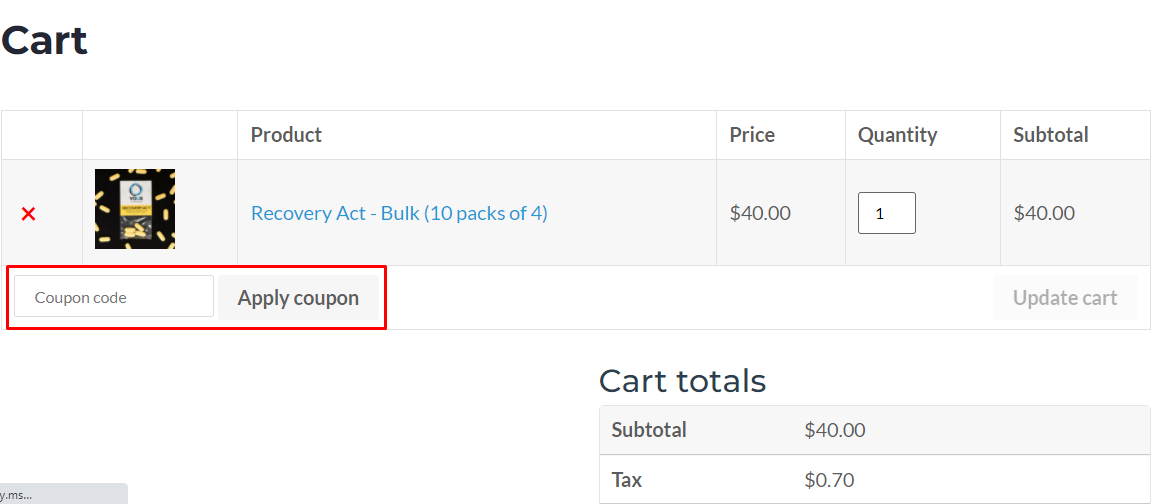 How do I use my Vous Vitamin discount code?