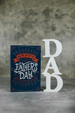 image showing a happy father's day card