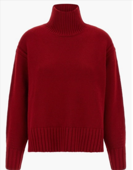 maglia rossa da donna da poter acquistare a basso costo con dei codici sconto Julian fashion