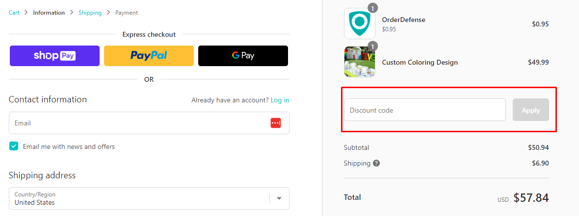 How do I use my Creative Crayons Workshop discount code?