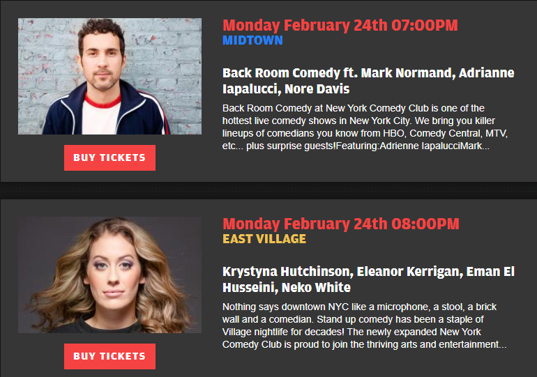 About Stand Up Tix Sales