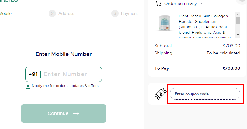 How do I use my Neuherbs coupon code?