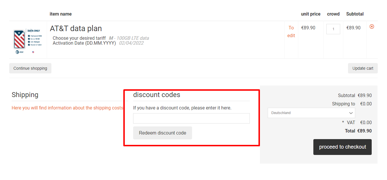 How do I use my Tourisim discount code?