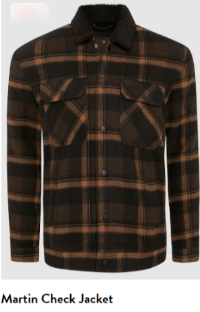Martin Check is a popular Connor jacket that makes men feel at ease wearing it