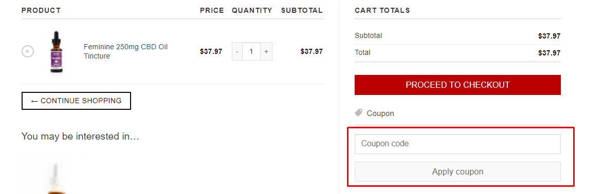How do I use my IrieCBD coupon code?