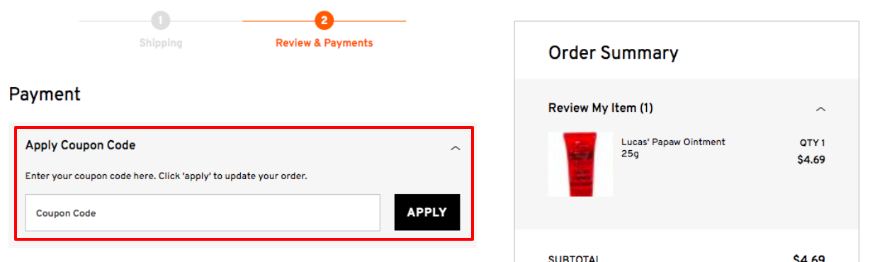 How do I use my ChemistDirect.com.au discount code?
