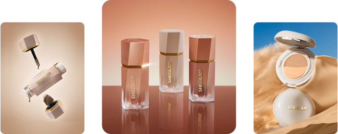 image showing some SHEGLAM products