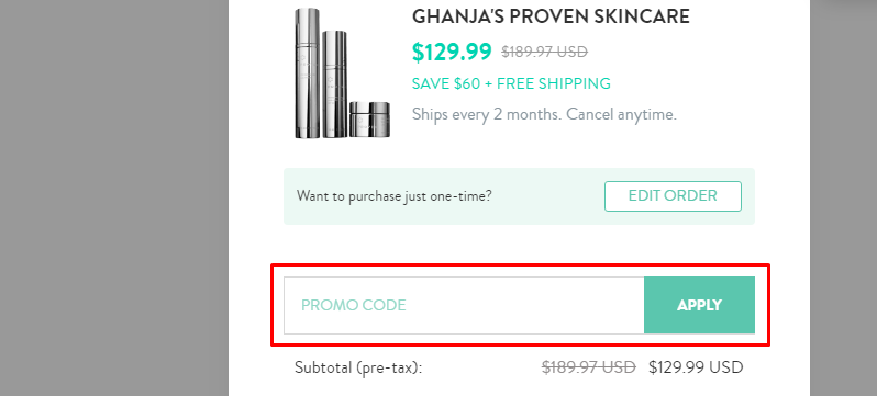 How do I use my Proven promo code?