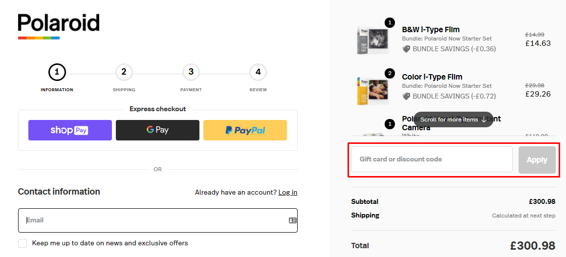 Verified 15 Off Polaroid Discount Code August 2024