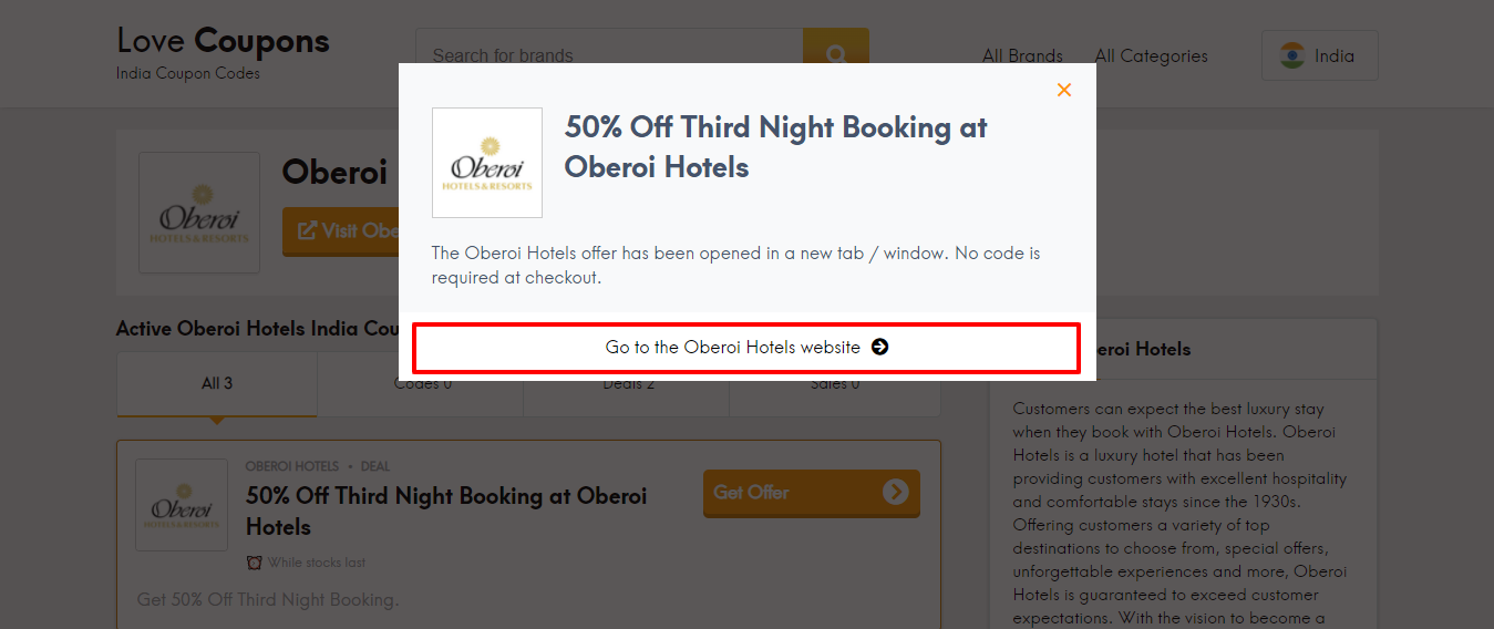 Oberoi Offer lc In