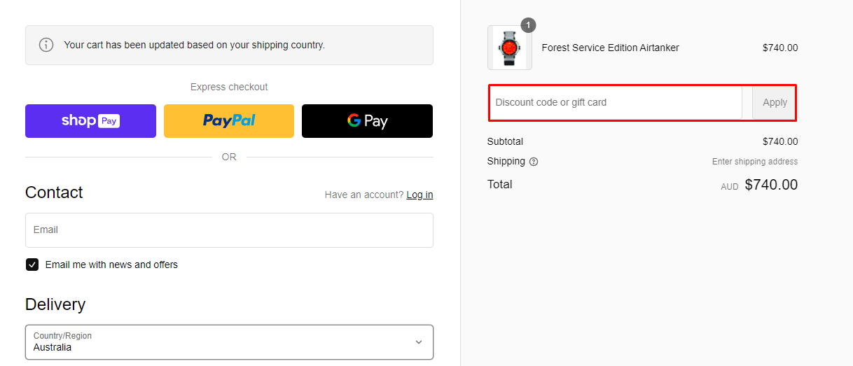 How do I use my VERO Watch coupon code?