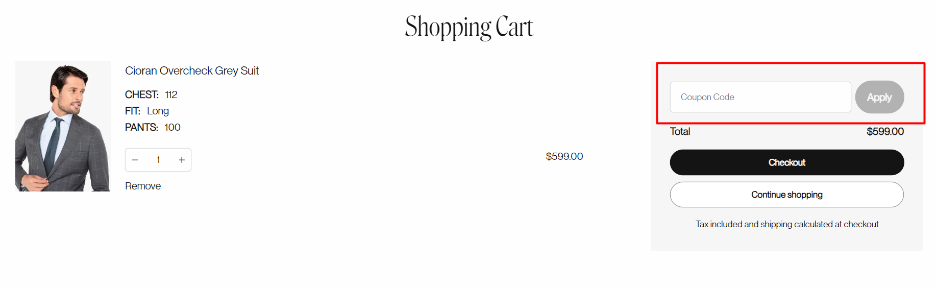 How do I use my Peter Jackson coupon code?