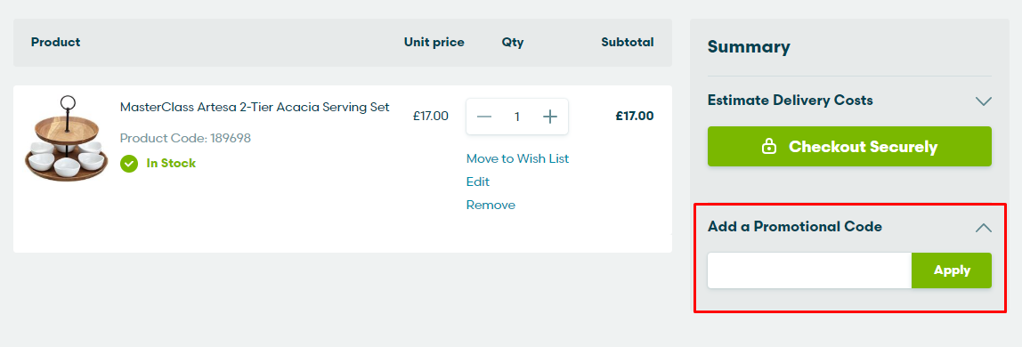 How to use a Robert Dyas discount code