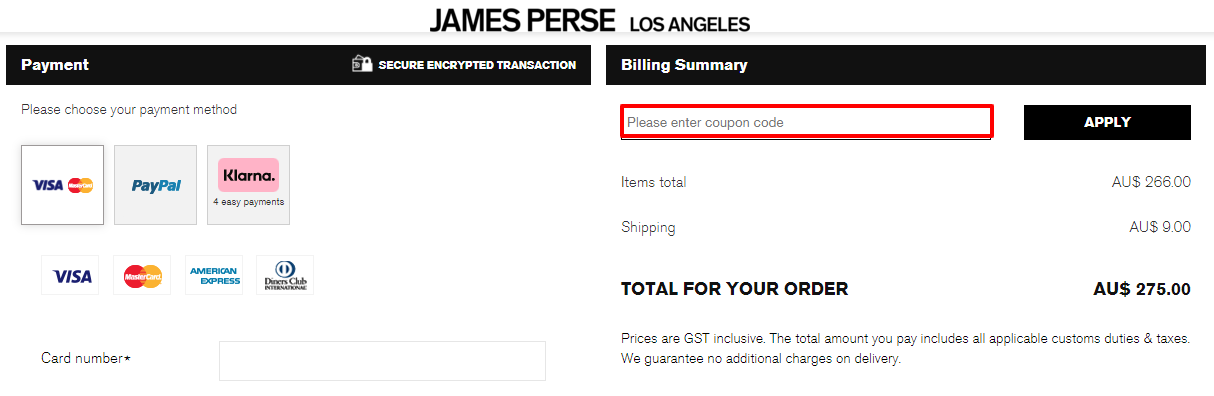 Coupon Code