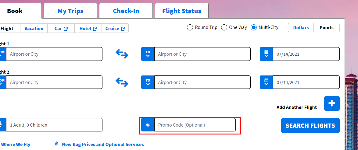 How do I use my Spirit promo code?