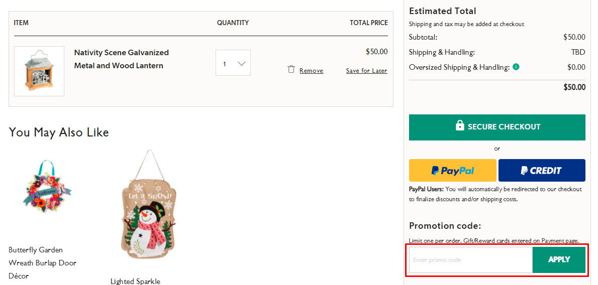How do I use my Evergreen promotion code?