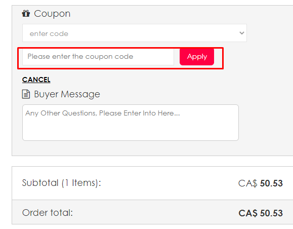 How do I use my Chicloth coupon code?