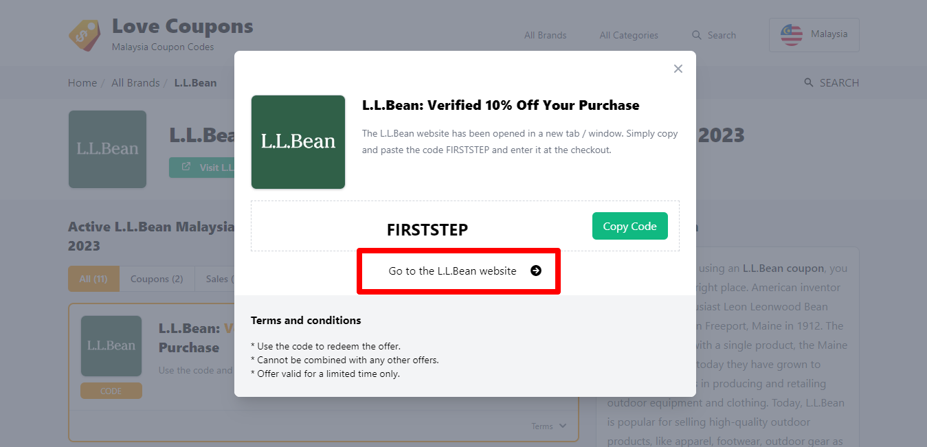 L.L.Bean Promo Codes September 2024