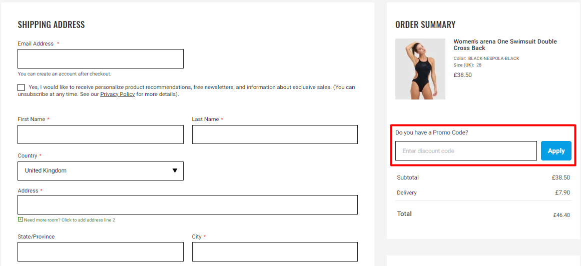 50 Off arena Discount Code August 2024