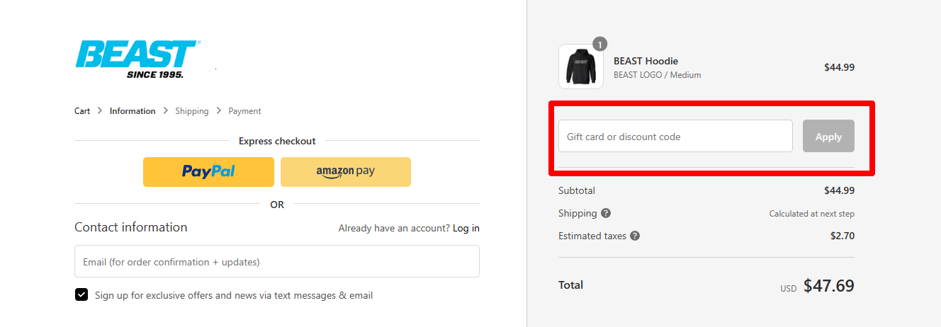 How Do I Use My Discount Code