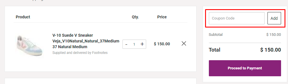 How do I use my Footnotes discount code?