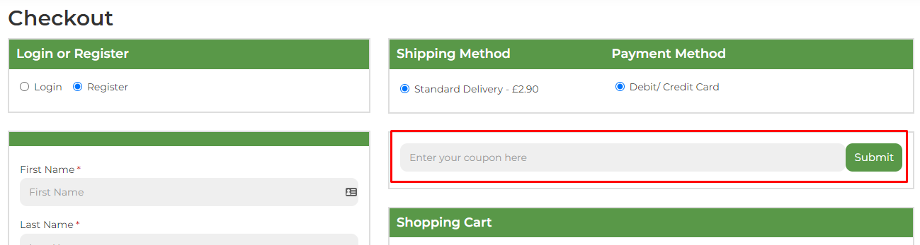How do I use my iPharm coupon code?