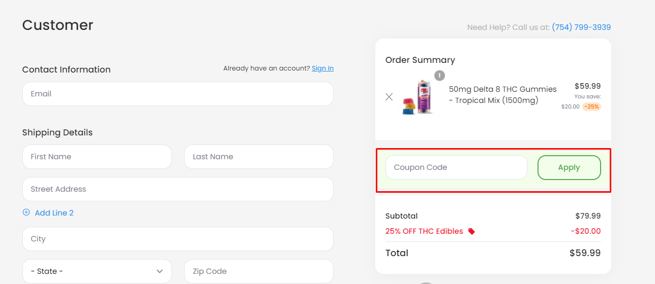 How do I use my Chill Clouds coupon code?
