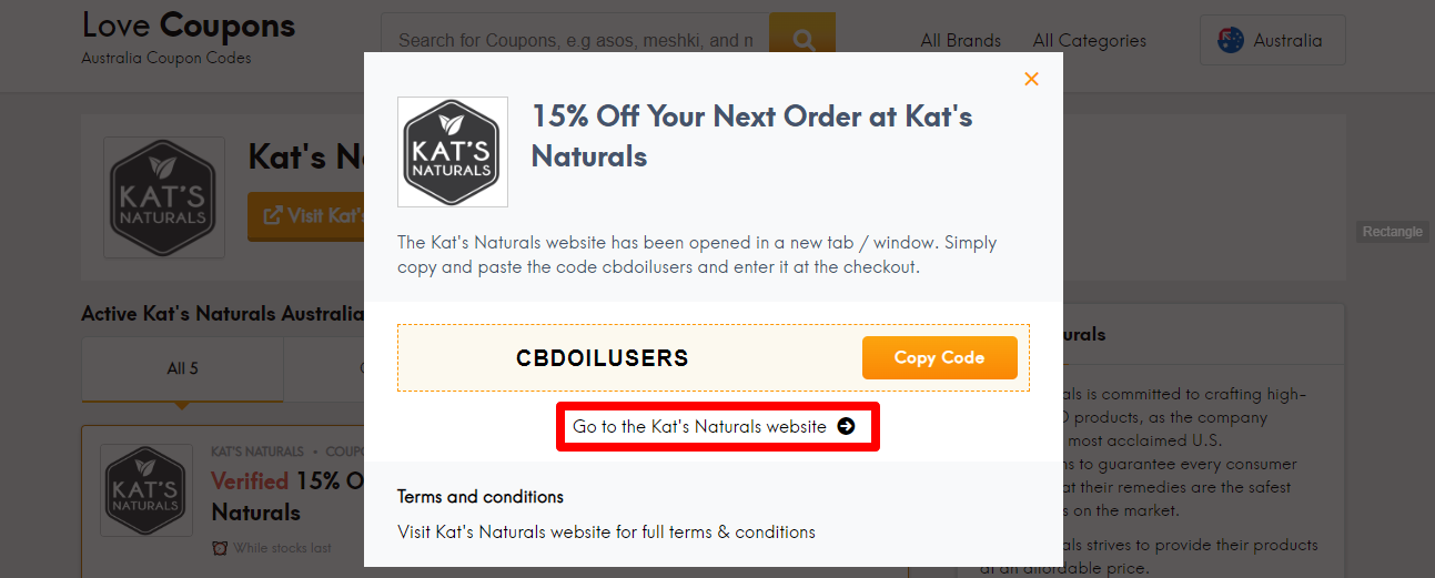 Kat's Naturals promo code