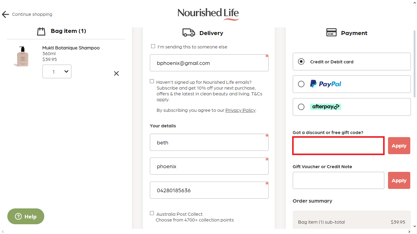 Nourished Life Coupon Codes for August 2024