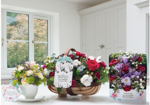 Put a smile on someone special with Flowercard flower messages