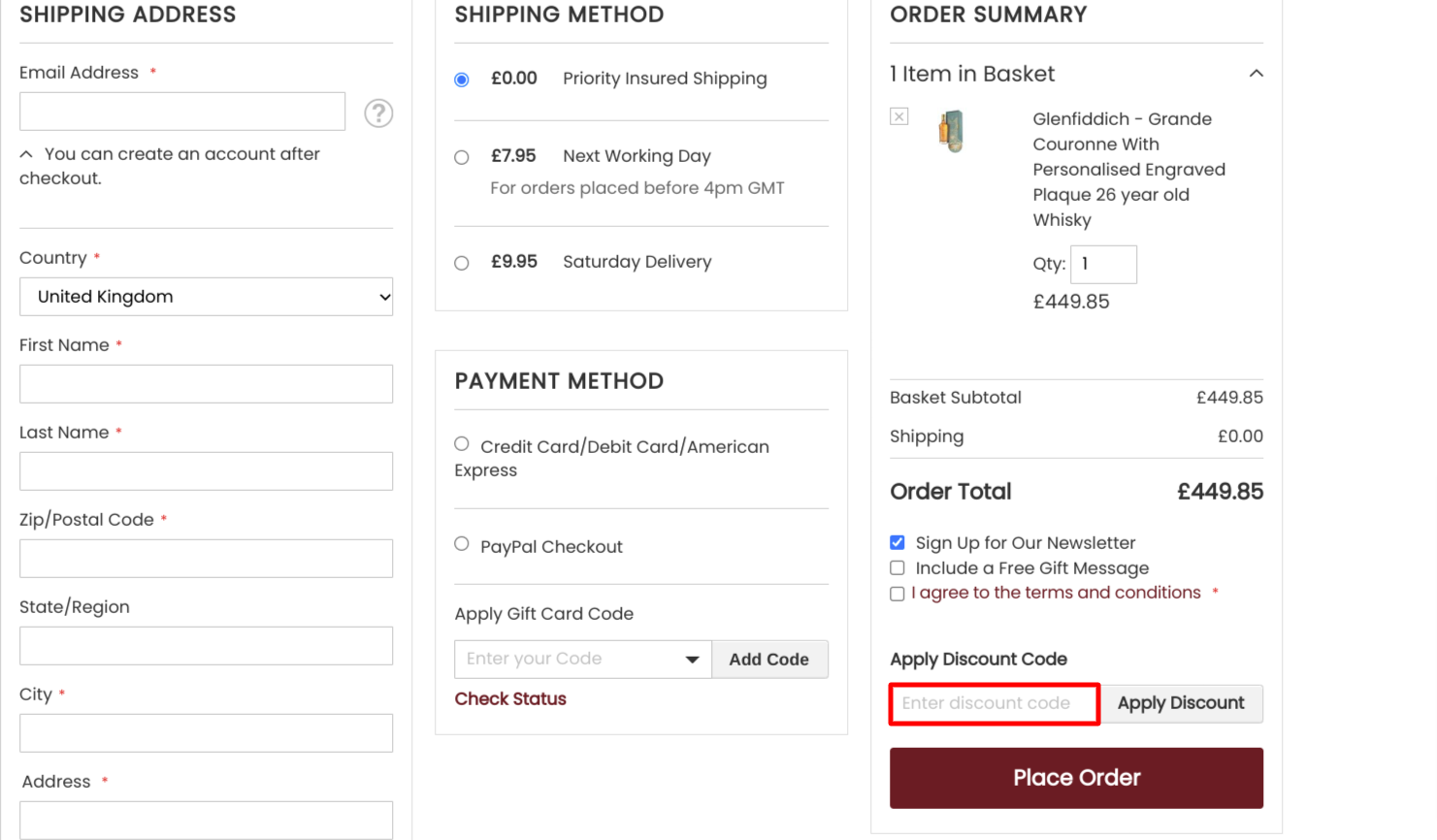 Hard To Find Whisky active coupon codes for May 2024