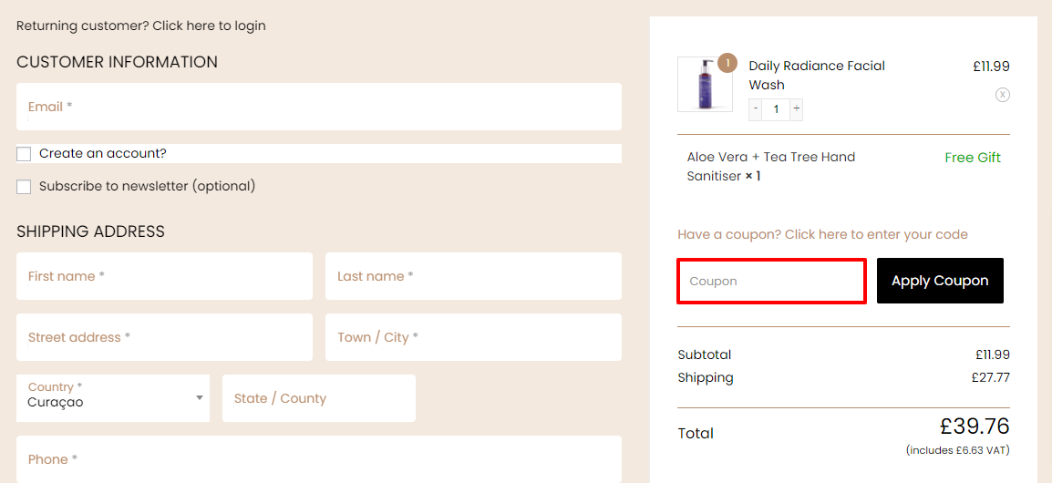 18 off Urban Veda Discount Codes