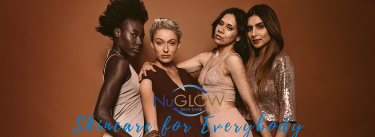 About NuGlow Skincare homepage