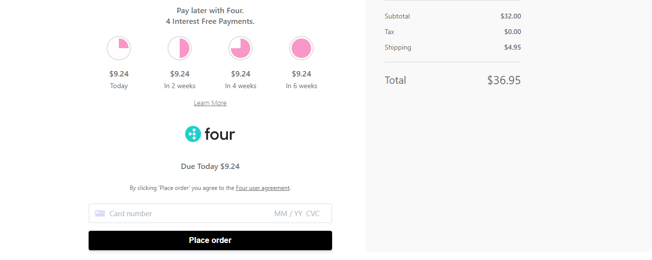 Four Checkout