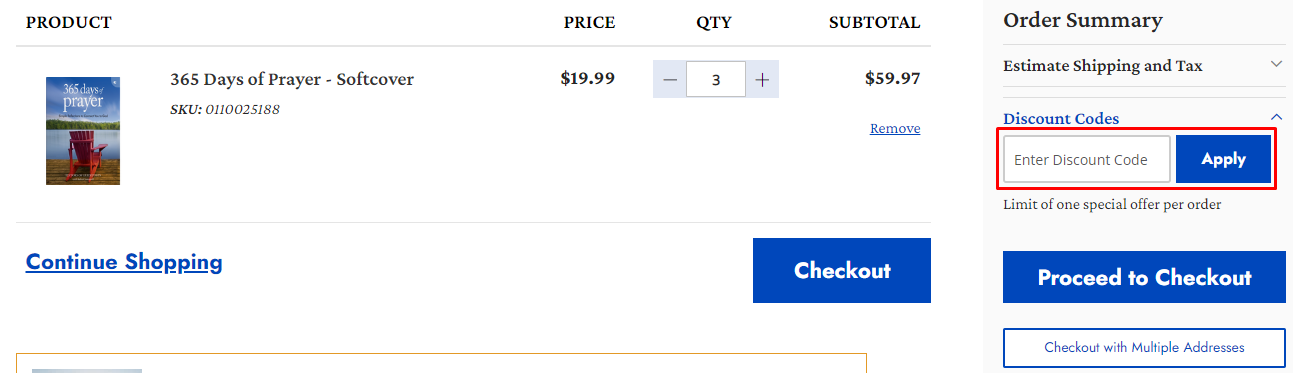 How do I use my Guideposts discount code?