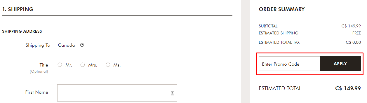 How do I use my Zwilling promo code?