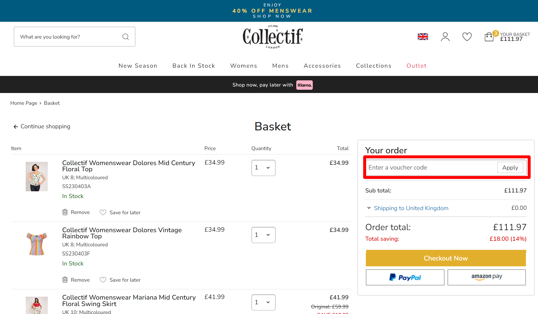 Collectif Coupon & Promo Codes May 2024